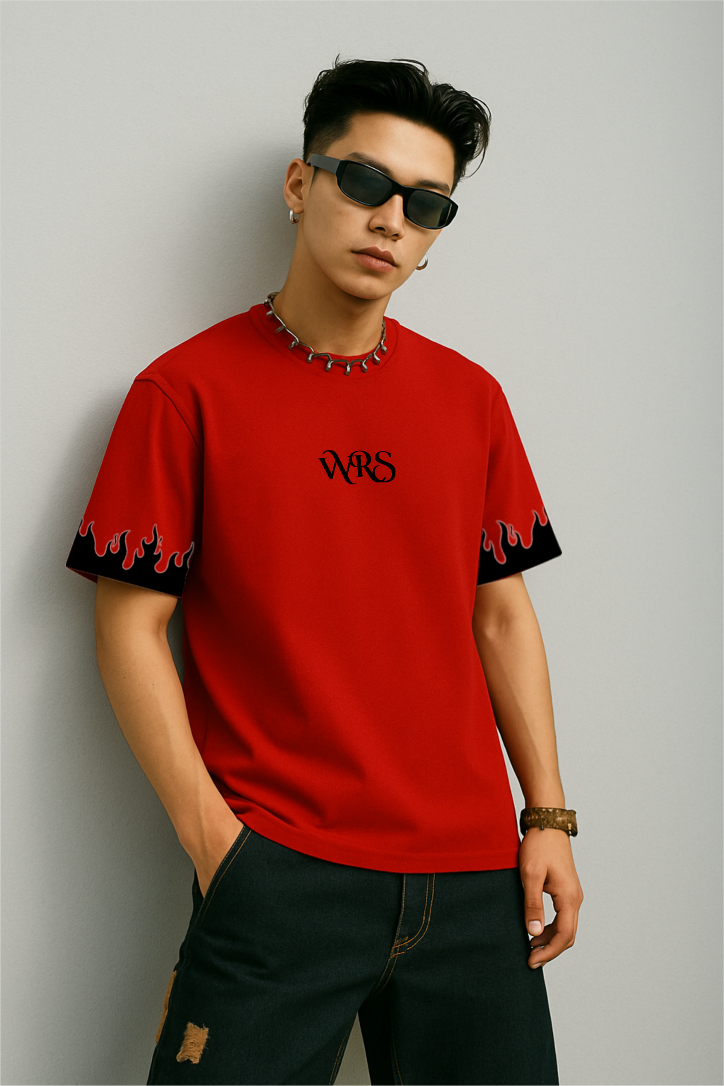 alive oversized tee