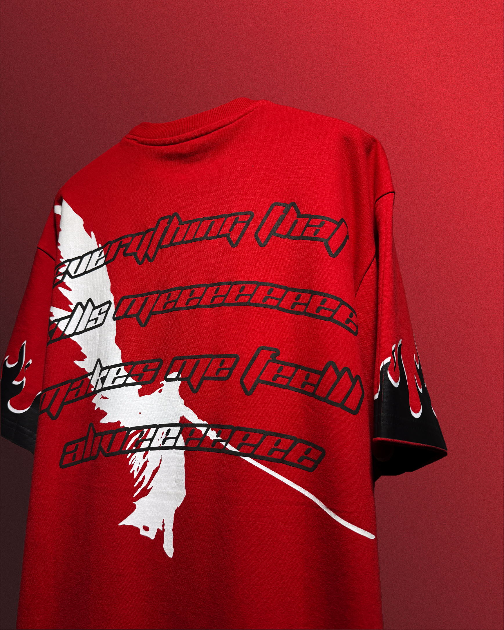 Alive_Oversized_Streetwear_T-Shirt_back_diagonal_side