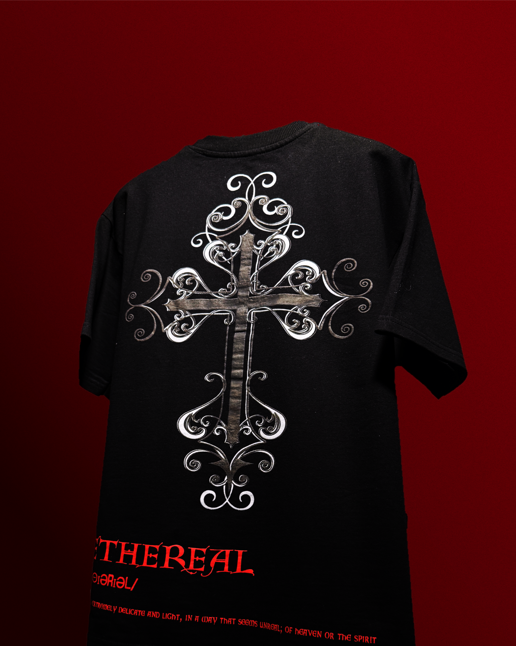 Christ_Cross_-_Oversized_Streetwear_T-Shirt_back_diagonal_side