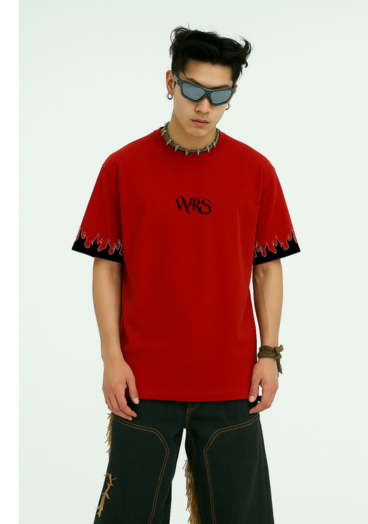 alive oversized tee