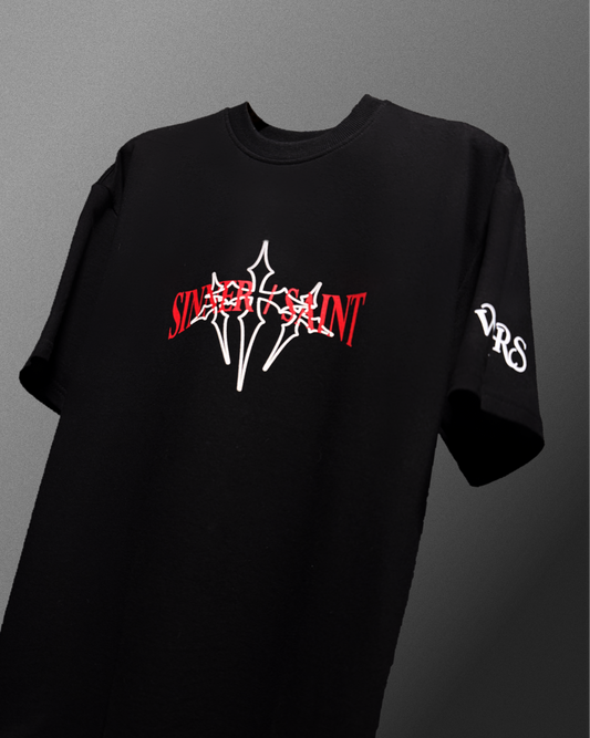 Sinner_Saint_Oversized_Streetwear_T-Shirt_front_diagonal_side