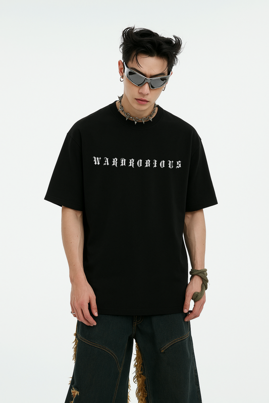 christ cross oversized tee